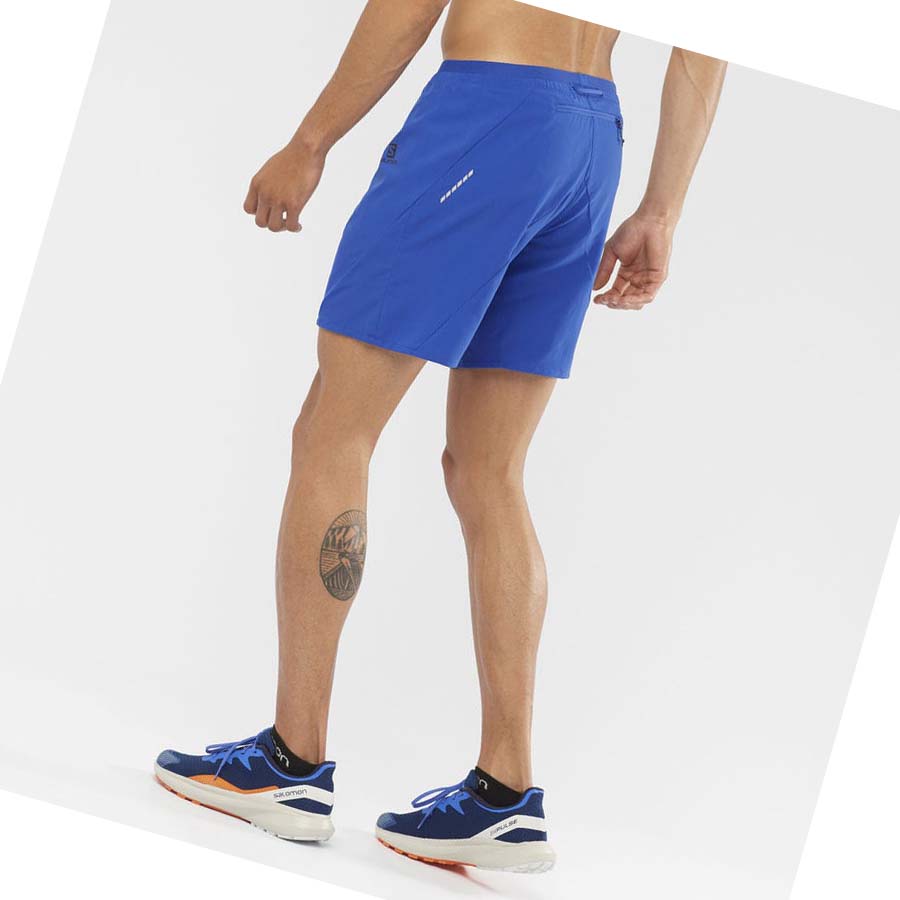 Bermudas Salomon CROSS 7'' Hombre Azules | MX 3164JPQ